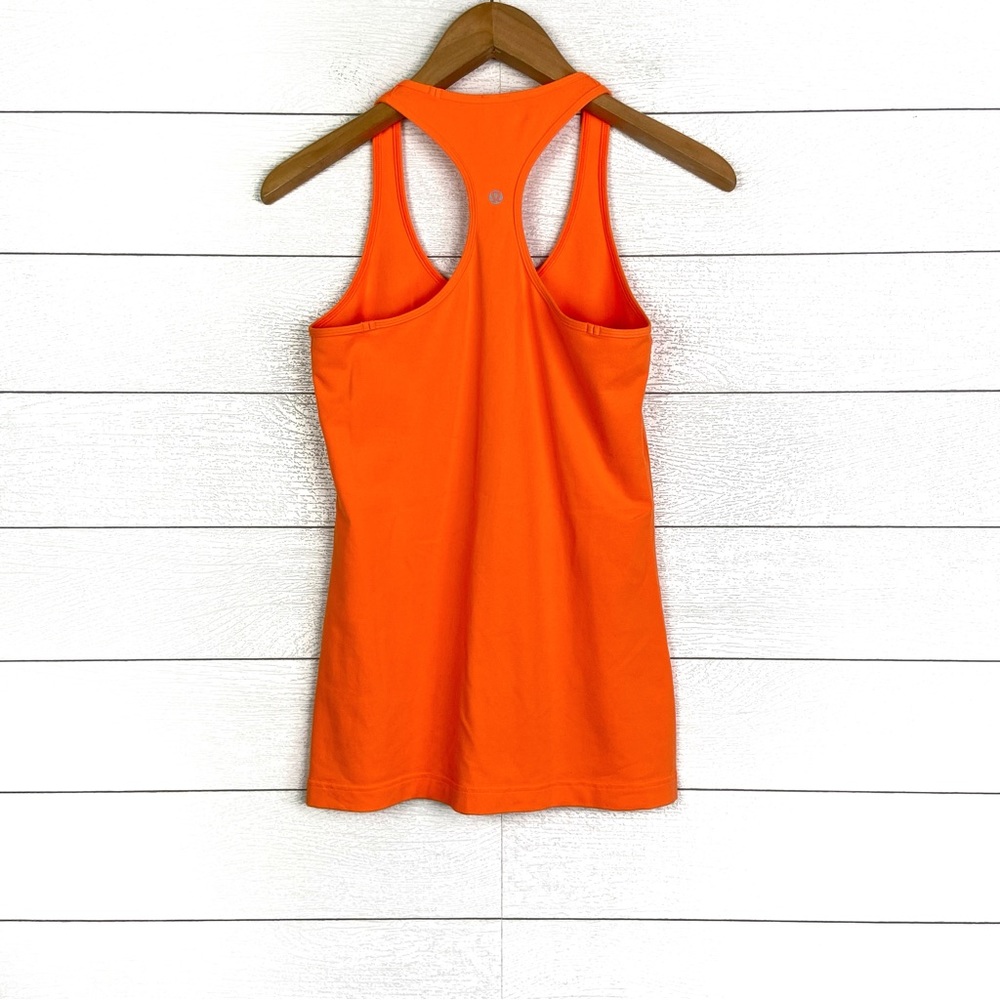 Lululemon Athletica Orange Tank Top EUC - Picture 3 of 3